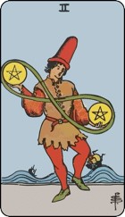 two-of-pentacles